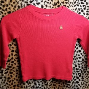 Long Sleeved Toddler Thermal Shirt (size 3T)